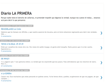 Tablet Screenshot of diariolaprimeraperu.blogspot.com