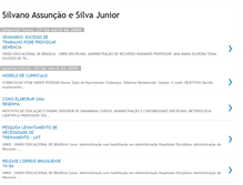 Tablet Screenshot of portfoliosilvanoassuncao.blogspot.com