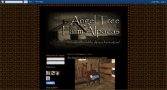 Desktop Screenshot of angeltreefarmalpacas.blogspot.com