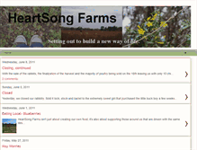 Tablet Screenshot of heartsongfarms.blogspot.com