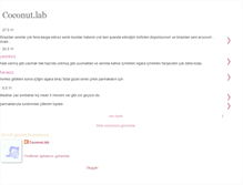 Tablet Screenshot of coconutlab.blogspot.com