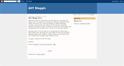 Desktop Screenshot of ahtinc.blogspot.com