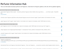 Tablet Screenshot of perfume-info.blogspot.com