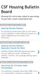 Mobile Screenshot of csfhousing.blogspot.com