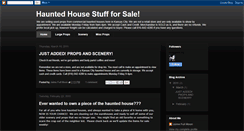 Desktop Screenshot of hauntedhousesale.blogspot.com