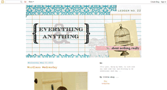 Desktop Screenshot of everythinganythingaboutnothingreall.blogspot.com