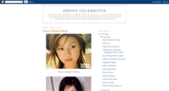 Desktop Screenshot of photo-celebritys.blogspot.com