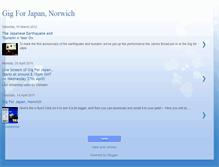 Tablet Screenshot of gigforjapan.blogspot.com