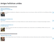 Tablet Screenshot of amigosholisticosunidos.blogspot.com