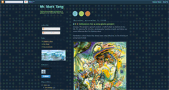 Desktop Screenshot of mrmarktang.blogspot.com