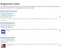 Tablet Screenshot of programmersguild.blogspot.com