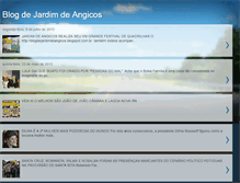 Tablet Screenshot of blogdejardimdeangicos.blogspot.com