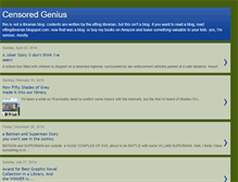 Tablet Screenshot of censoredgenius.blogspot.com