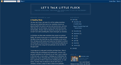 Desktop Screenshot of letstalklittleflock.blogspot.com