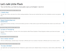Tablet Screenshot of letstalklittleflock.blogspot.com