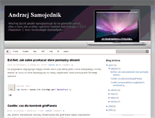Tablet Screenshot of andrzejsamojednik.blogspot.com