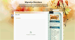 Desktop Screenshot of discoteca40.blogspot.com