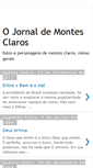 Mobile Screenshot of ojornaldemontesclaros.blogspot.com