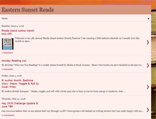 Tablet Screenshot of easternsunset-reads.blogspot.com