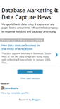 Mobile Screenshot of database-marketing-data-capture.blogspot.com
