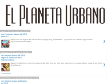 Tablet Screenshot of elplanetaurbano.blogspot.com