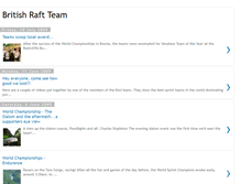 Tablet Screenshot of britishraftteam.blogspot.com