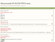 Tablet Screenshot of musyawarah-iv-iluni-ftui.blogspot.com