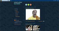 Desktop Screenshot of elenasphotojournalism.blogspot.com
