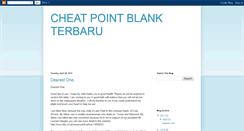 Desktop Screenshot of cheatpointblankterbaru-01.blogspot.com