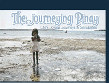 Tablet Screenshot of journeyingpinay.blogspot.com