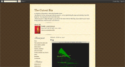 Desktop Screenshot of cutout-bin.blogspot.com