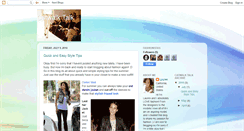 Desktop Screenshot of catwalktalkblog.blogspot.com
