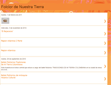 Tablet Screenshot of folclordenuestratierra.blogspot.com