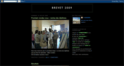 Desktop Screenshot of brevet2009ndberck.blogspot.com