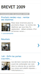 Mobile Screenshot of brevet2009ndberck.blogspot.com