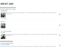 Tablet Screenshot of brevet2009ndberck.blogspot.com