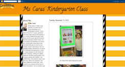 Desktop Screenshot of mscarasclass.blogspot.com