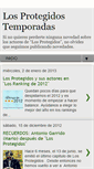 Mobile Screenshot of los-protegidos-temporadas.blogspot.com