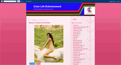 Desktop Screenshot of colorlife-bollywood.blogspot.com