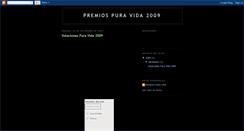 Desktop Screenshot of premiospuravida.blogspot.com