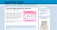 Desktop Screenshot of ekonomiturk.blogspot.com