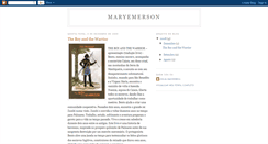 Desktop Screenshot of maryemerson.blogspot.com