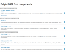 Tablet Screenshot of delphi2009components.blogspot.com