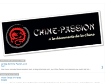 Tablet Screenshot of chine-passion.blogspot.com