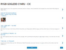 Tablet Screenshot of gogleddcymru.blogspot.com