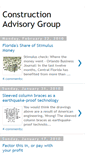 Mobile Screenshot of constructionadvisorygroup.blogspot.com