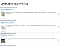 Tablet Screenshot of constructionadvisorygroup.blogspot.com