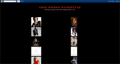 Desktop Screenshot of freewomenhairstyles.blogspot.com