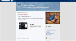 Desktop Screenshot of meizu-miniplayer.blogspot.com