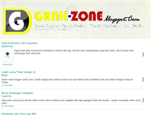 Tablet Screenshot of gank-zone.blogspot.com
